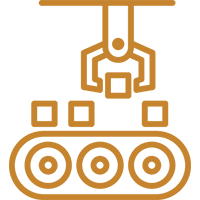 Factory line icon